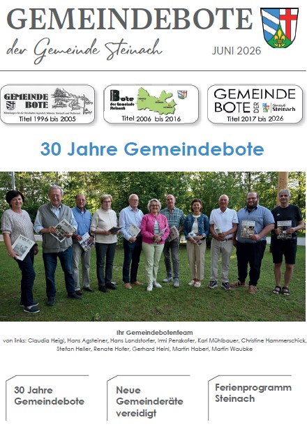 Titelbild Gemeindebote 2026 Juni